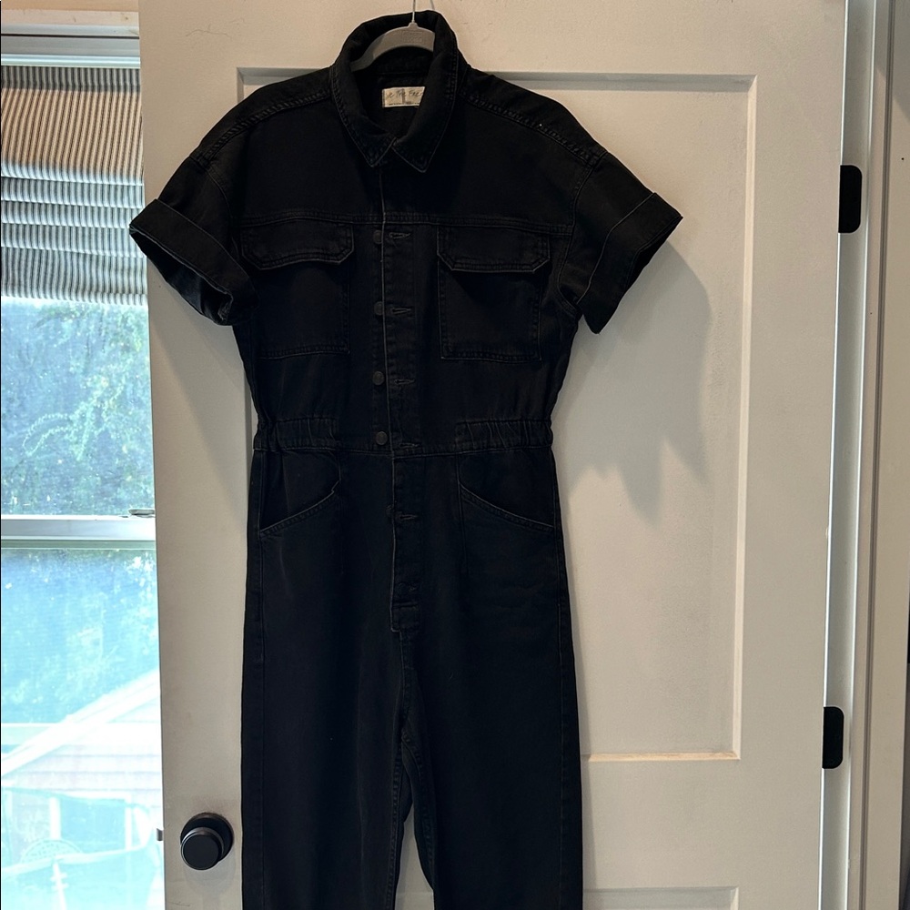 WE THE FREE BUTTON UP OVERALLS